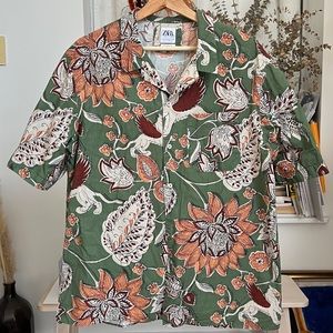 ZARA PRINT SHIRT